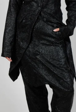 Pal Offner Trousers^Fluid Big Trousers in Black