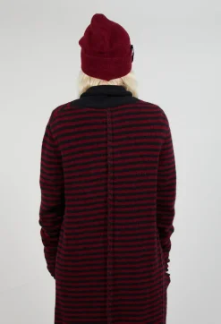 Pal Offner Hats^Fold Over Beanie in Merlot