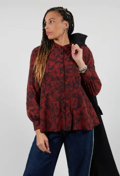 High Shirts & Blouses^Fortunate Shirt in Red Floral