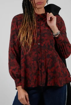 High Shirts & Blouses^Fortunate Shirt in Red Floral
