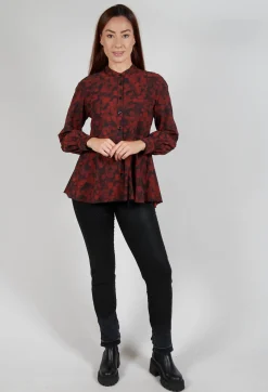 High Shirts & Blouses^Fortunate Shirt in Red Floral