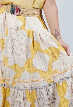 Magnolia Pearl Skirts^Friendship Quilt Skirt in Chickie