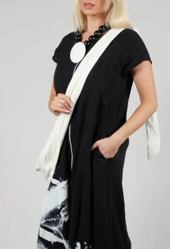 Bize Jumpsuits^Front Zipper Jumpsuit in Black White