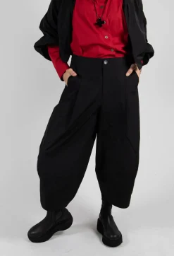 Bitte Kai Rand Trousers^Fukkura Poplin Pants in Black