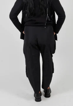 Bitte Kai Rand Trousers^Fukkura Poplin Pants with Tie-Strings in Black