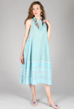 Eka Dresses^Fyodor Dress in Chalky Blue