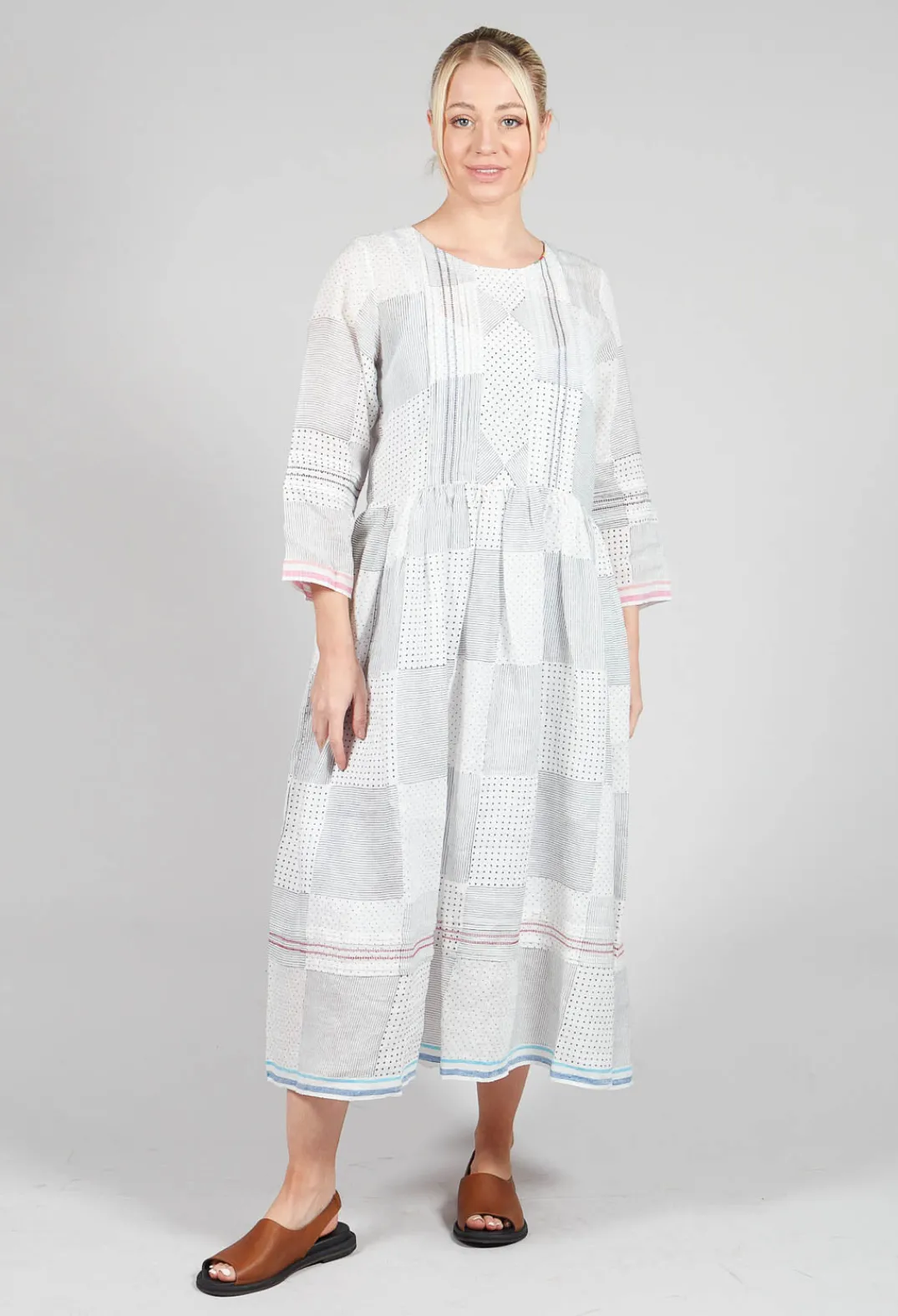 Eka Dresses^Gail Dress in Blue Multicolour