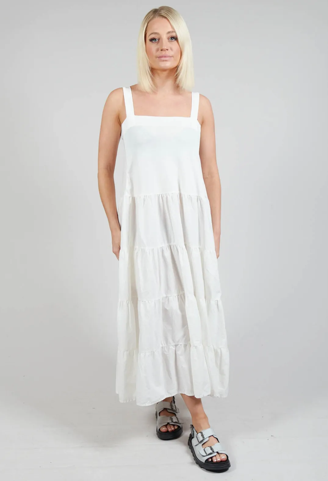 Mama B Dresses^Galassia Dress In Mandorla