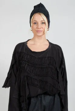 La Vaca Loca Hats^Gasa Knitted Beanie in Phantom Grey
