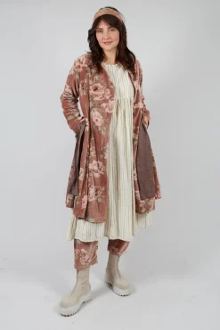 Les Ours Trousers^Gaston Trousers in Velour Fleur Rose