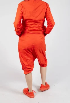 Rundholz Dip Trousers^Gathered Hem Cropped Trousers in Mandarine