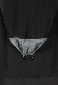Spazioif Scarves^Gathered Scarf in Blue/Black