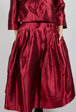 Rene Derhy Skirts^Gavina Skirt in Rouge