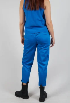 Elemente Clemente Trousers^Geisha Long Trousers in Cobalt