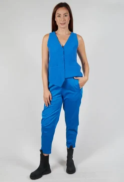 Elemente Clemente Trousers^Geisha Long Trousers in Cobalt