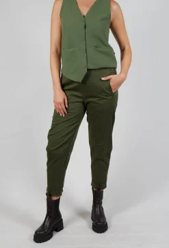 Elemente Clemente Trousers^Geisha Long Trousers in Khaki