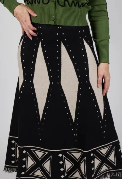 Rene Derhy Skirts^Gelsomina Skirt in Noir