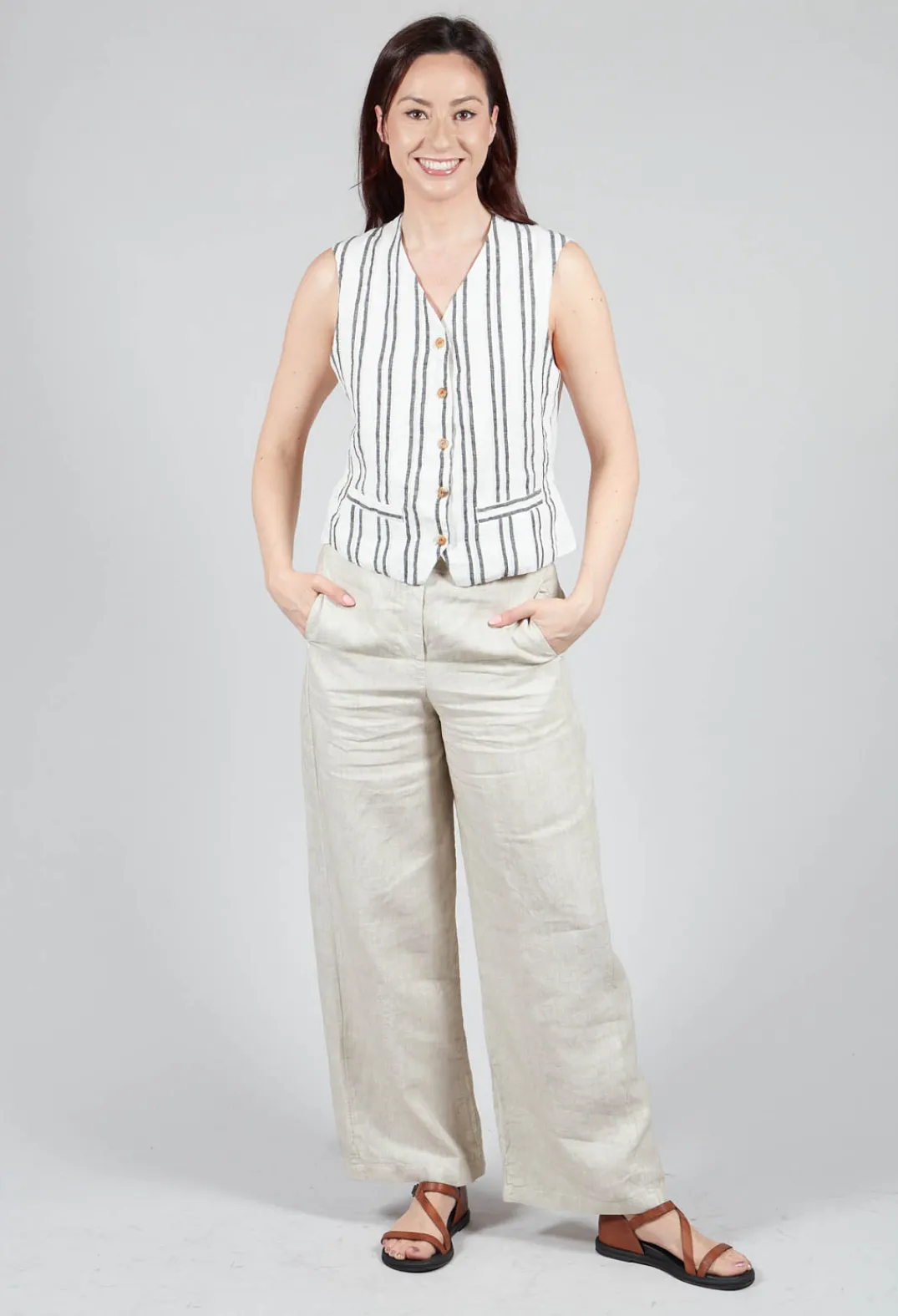 Hannoh Wessel Jackets^Gemma Gilet in Natural