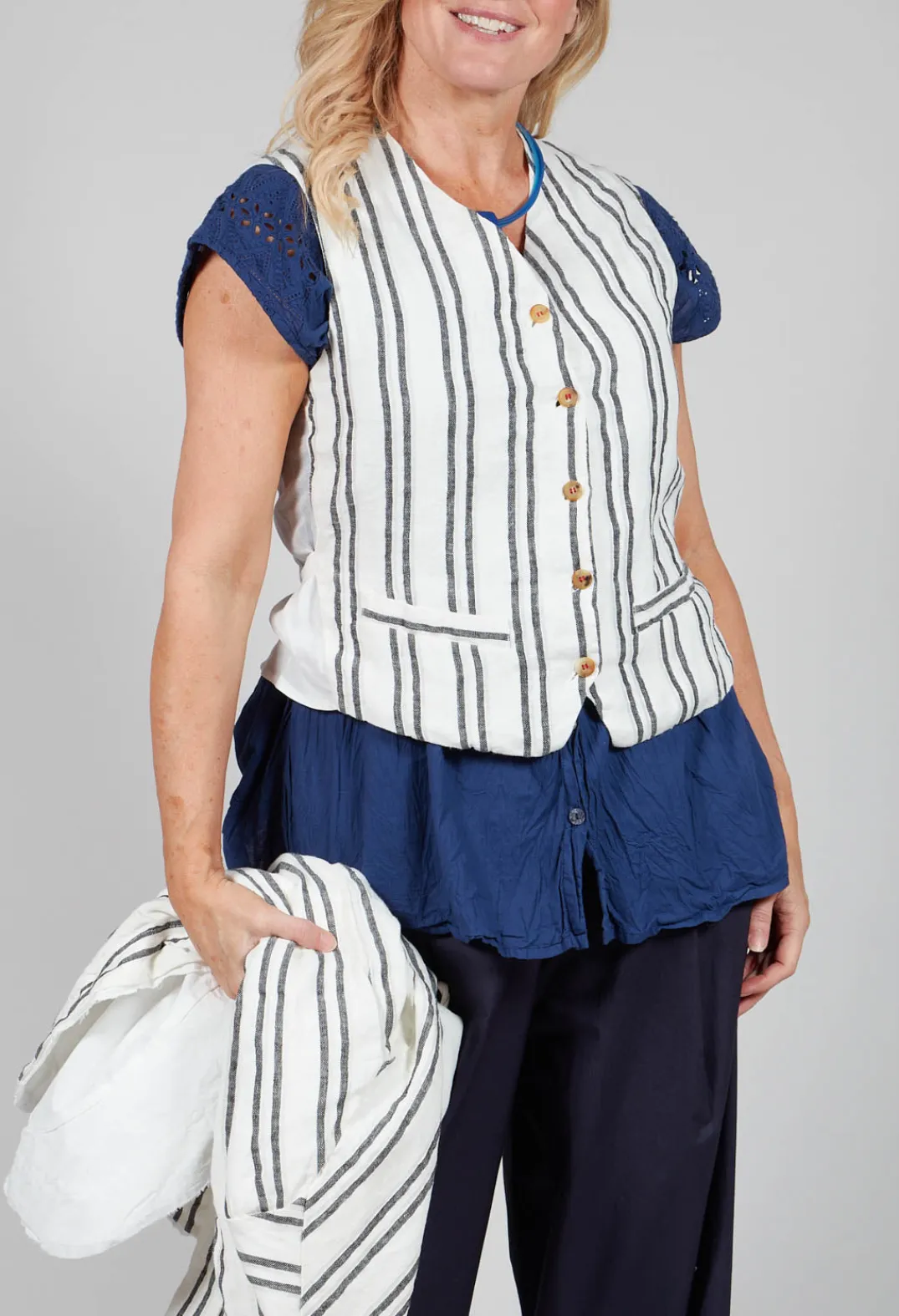 Hannoh Wessel Jackets^Gemma Gilet in Natural