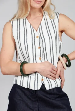 Hannoh Wessel Jackets^Gemma Gilet in Natural
