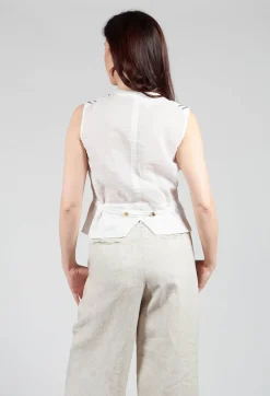 Hannoh Wessel Jackets^Gemma Gilet in Natural