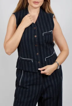 Hannoh Wessel Jackets^Gemma Gilet in Navy