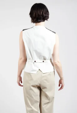 Hannoh Wessel Jackets^Gemma Gilet in Sepia