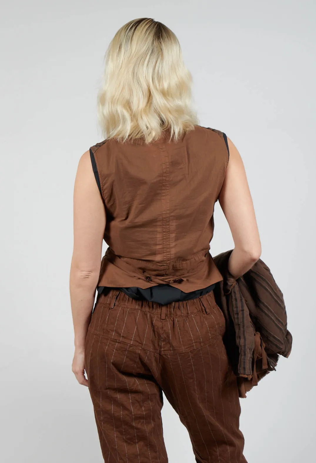 Hannoh Wessel Jackets^Gemma Gilet in Tobacco