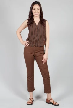 Hannoh Wessel Jackets^Gemma Gilet in Tobacco
