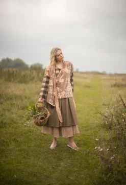 Les Ours Dresses^Geranium Dress in Laineu Carlaine