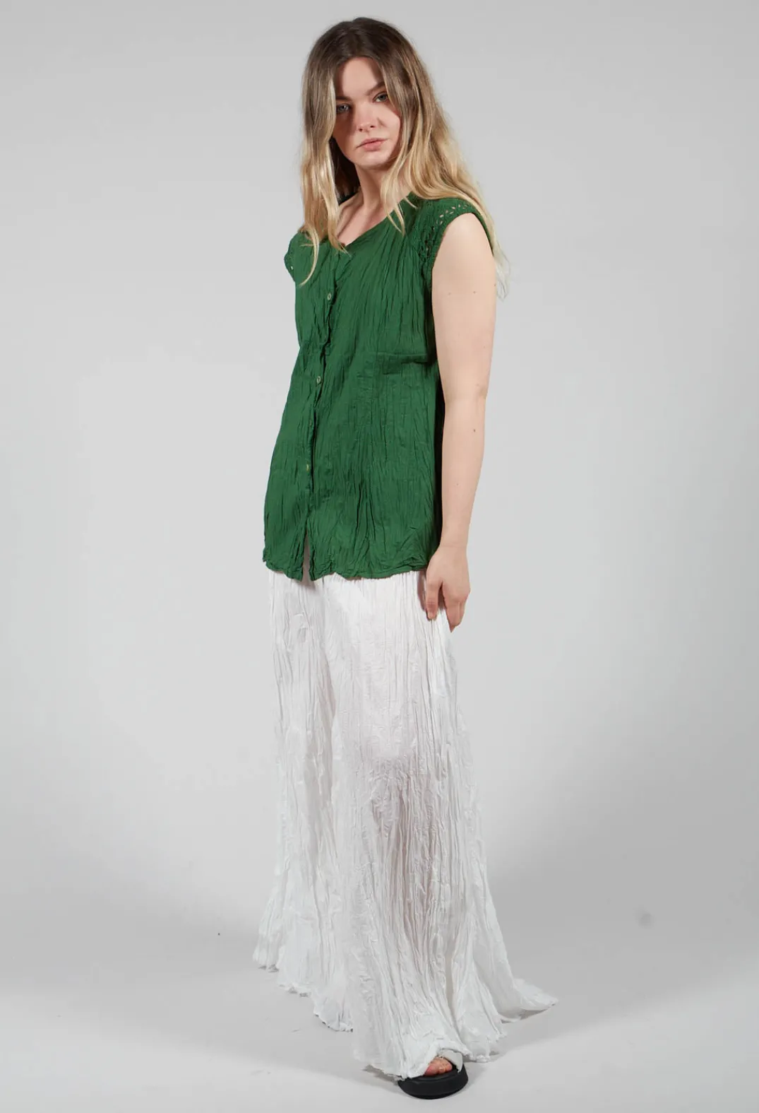 Privatsachen Shirts & Blouses^Geraniund Blouse in Gras Green