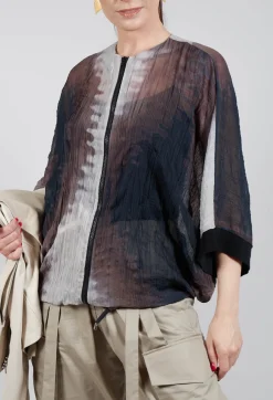 Ixos Tops^Gilet Alien in Cognac