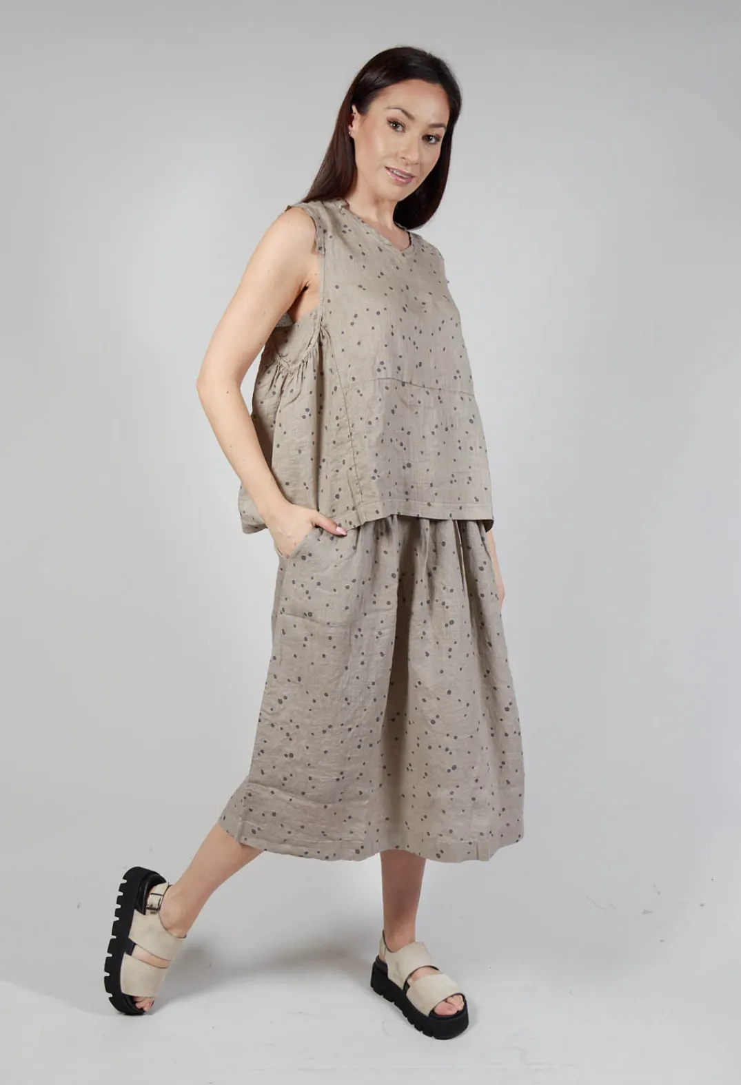 Mama B Shirts & Blouses^Giove Ls Shirt In Carbone