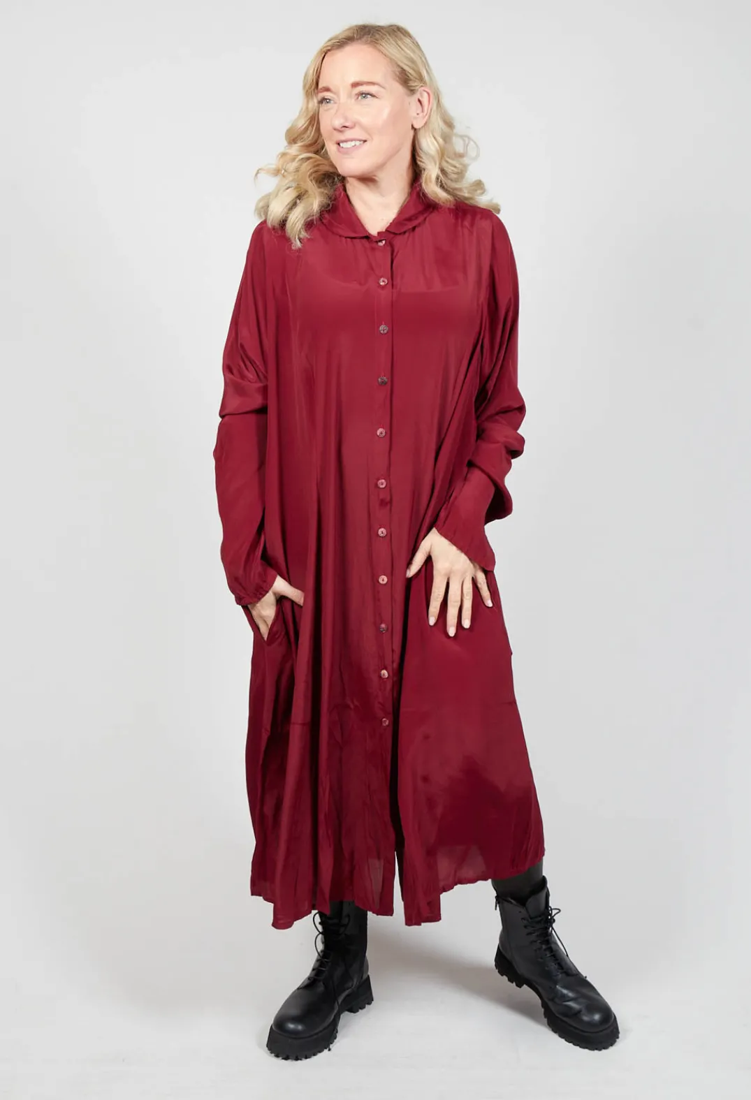Privatsachen Coats^Globusen Dress Coat in Marone