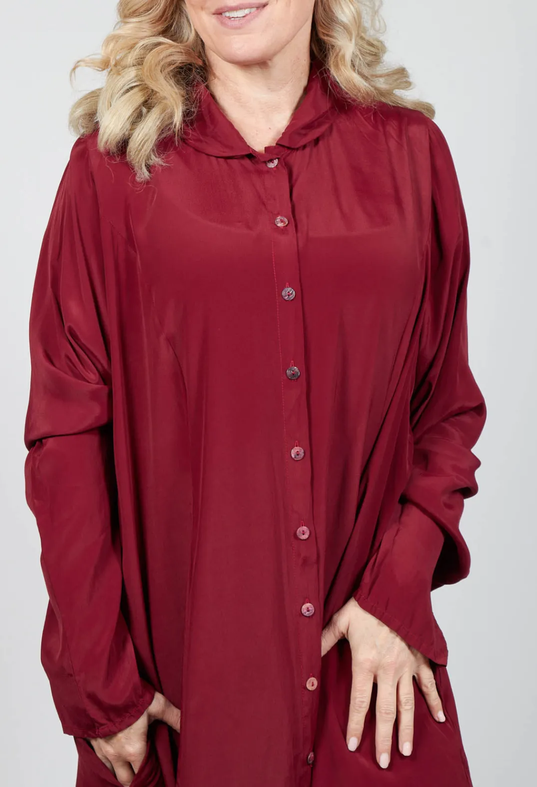 Privatsachen Coats^Globusen Dress Coat in Marone