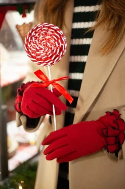 Vincent Pradier Gloves^Gloves in Red/Black
