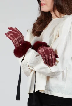 Vincent Pradier Gloves^Gloves in Wine/Pin