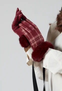 Vincent Pradier Gloves^Gloves in Wine/Pin