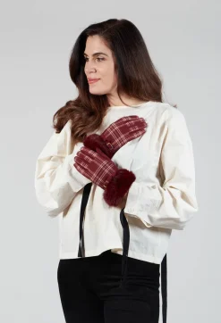 Vincent Pradier Gloves^Gloves in Wine/Pin