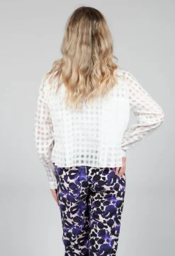 High Shirts & Blouses^Good Day Shirt in White Check