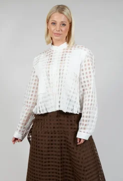 High Shirts & Blouses^Good Day Shirt in White Check