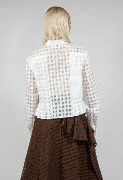 High Shirts & Blouses^Good Day Shirt in White Check
