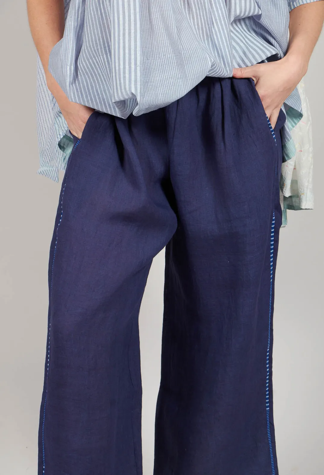 Eka Trousers^Gorse Trousers in Navy