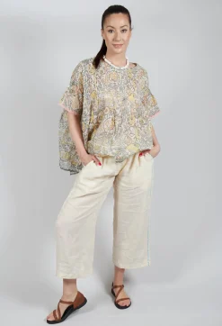Eka Trousers^Gorse Trousers in White