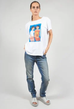 Niù T-shirts^Graphic T-Shirt in White