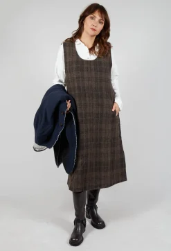 Eka Dresses^Gray Dress in Brown