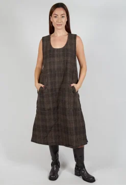Eka Dresses^Gray Dress in Brown