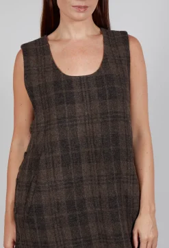 Eka Dresses^Gray Dress in Brown