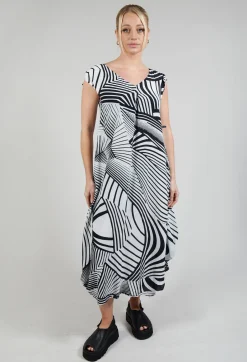 Xenia Design Dresses^GRKO1 Dress in White with Black