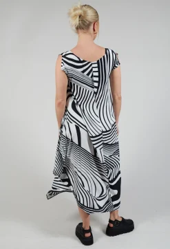 Xenia Design Dresses^GRKO1 Dress in White with Black
